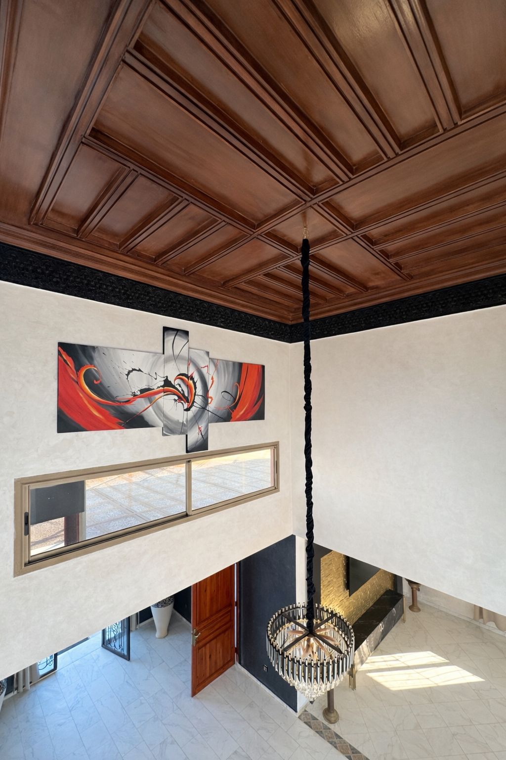 Plafond bois cassettes